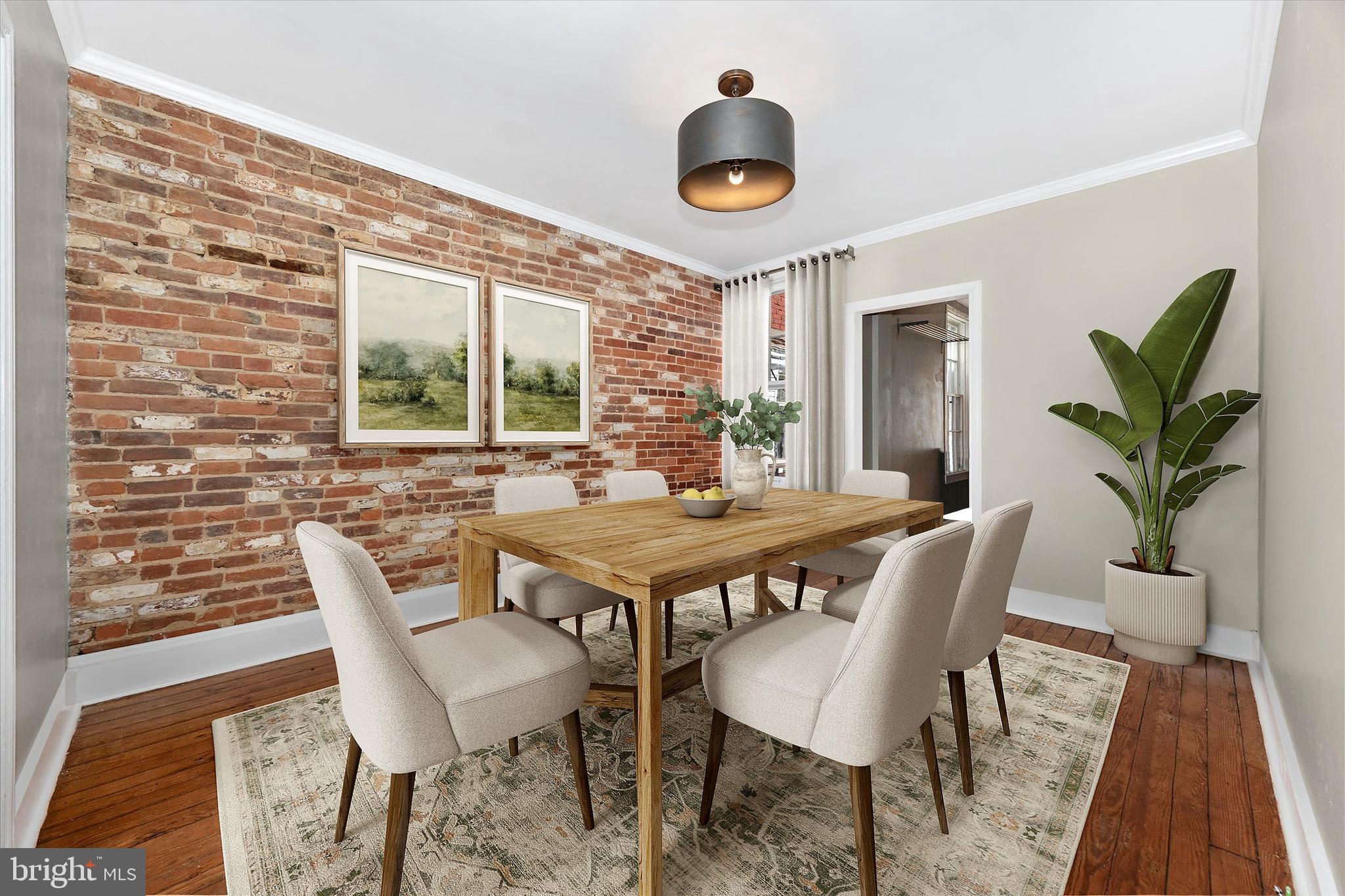20 East 4th Street Frederick, MD 21701 - Photo 4 of 55 a dining room with furniture and wooden floor