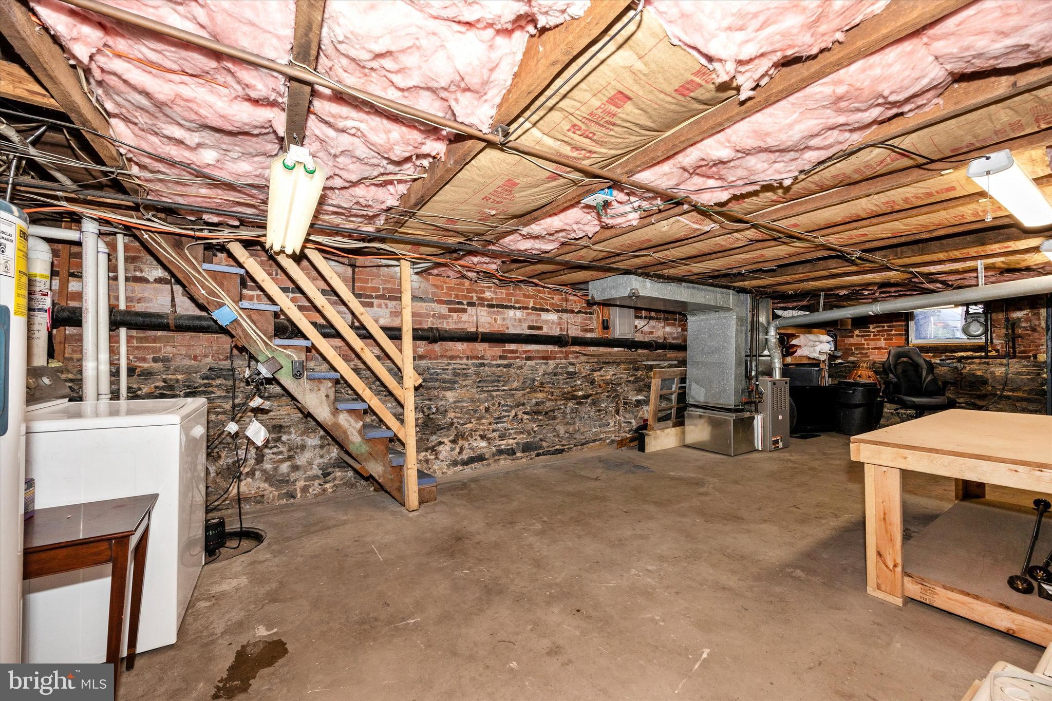 20 East 4th Street Frederick, MD 21701 - Photo 47 of 55 Concrete floor in basement & lots of storage space