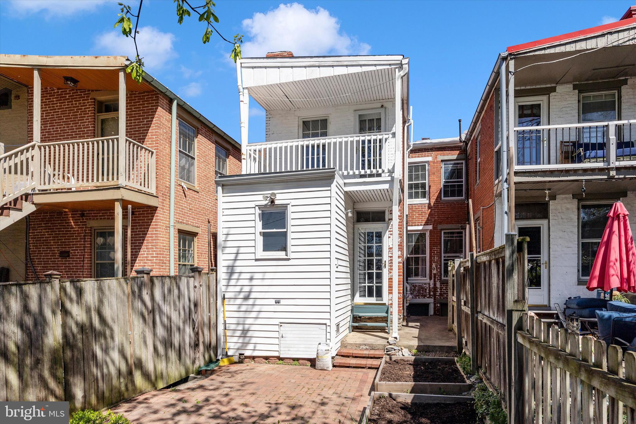 20 East 4th Street Frederick, MD 21701 - Photo 48 of 55 View from backyard to house