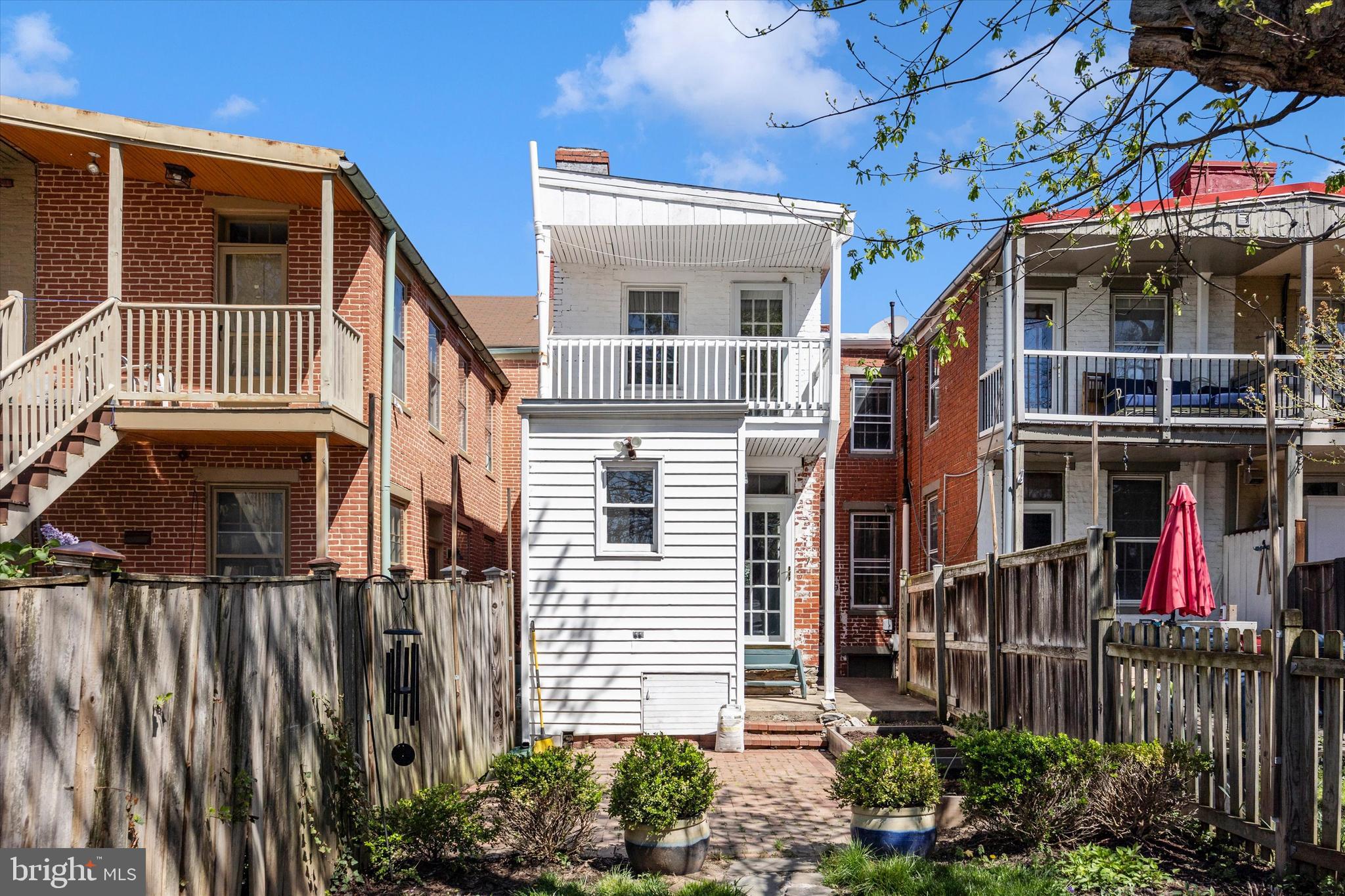 20 East 4th Street Frederick, MD 21701 - Photo 49 of 55 View from backyard to house
