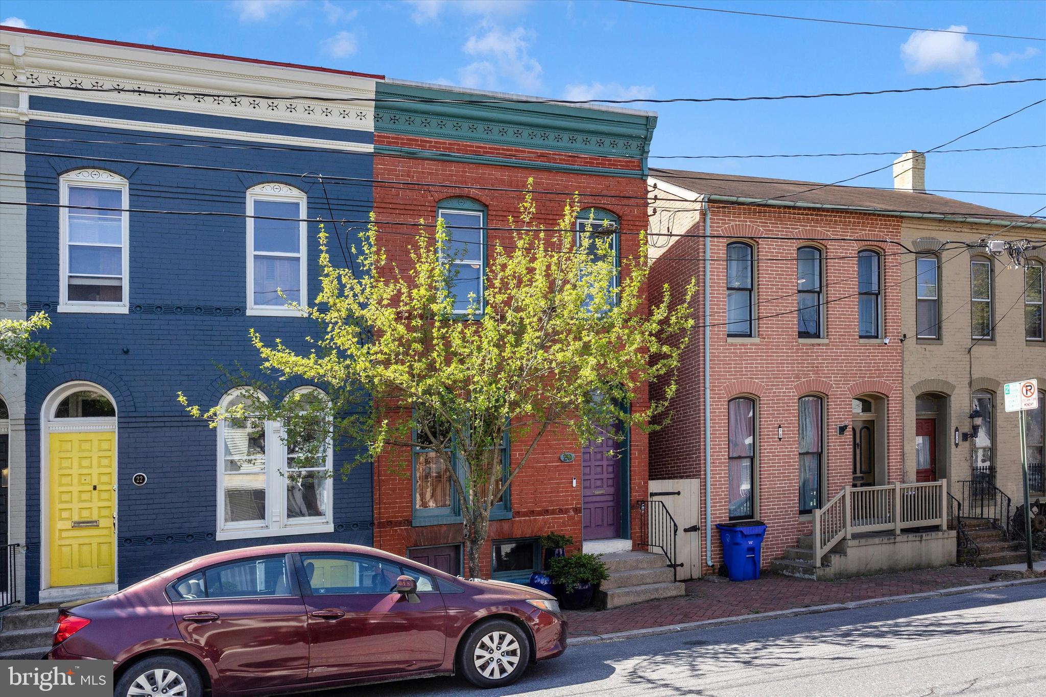 20 East 4th Street Frederick, MD 21701 - Photo 54 of 55 a front view of a building with parking space