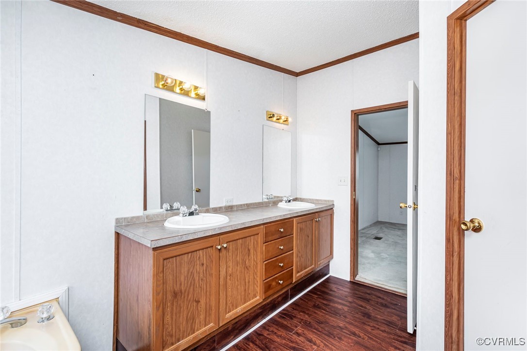 394 Tower Road Brodnax, VA 23920 - Photo 22 of 34 a spacious bathroom with a sink and a mirror