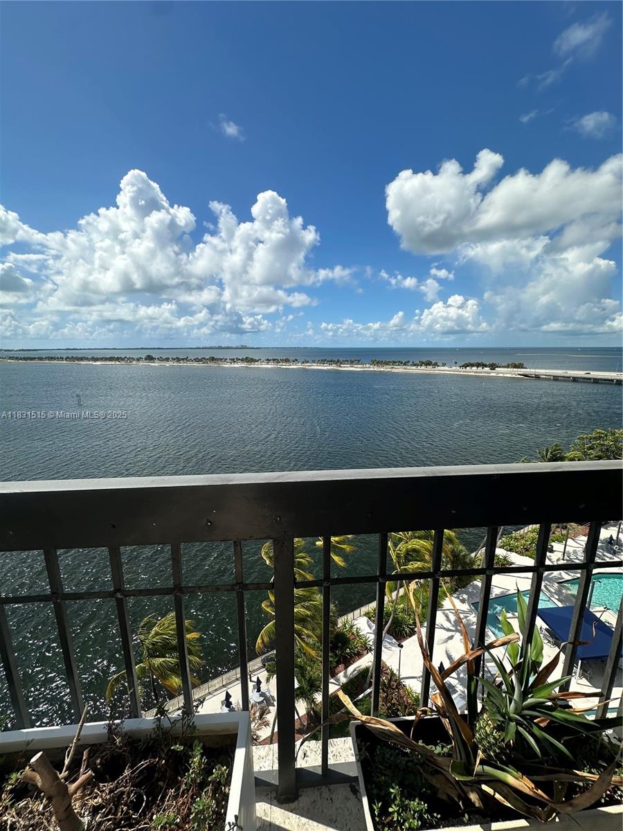 2333 Brickell Avenue, Unit 901 Miami, FL 33129 - Photo 36 of 79 a view of a lake from a balcony