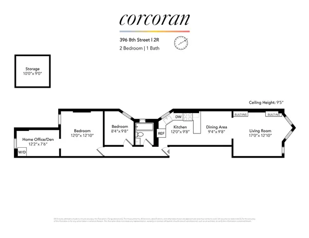 $1,050,000 | 396 8th Street, Unit 2R | Park Slope