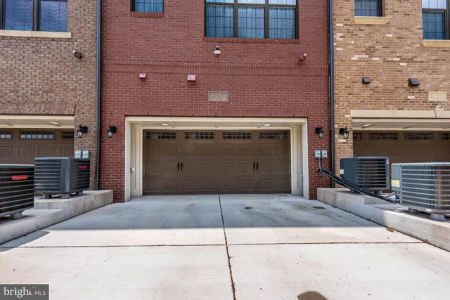 a view of a fireplace with an empty room