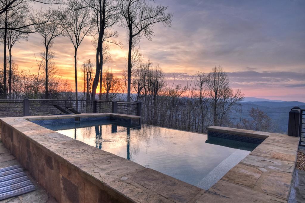 472 Overlook Drive Blue Ridge, GA 30513 - Photo 53 of 58 a view of swimming pool with a patio and a yard