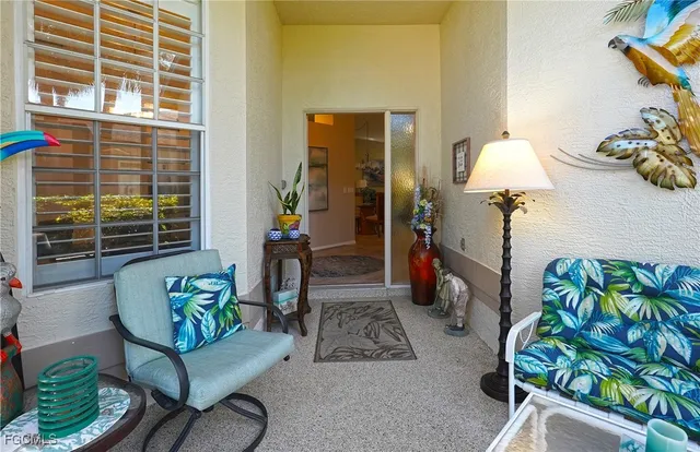 a living room filled with furniture
