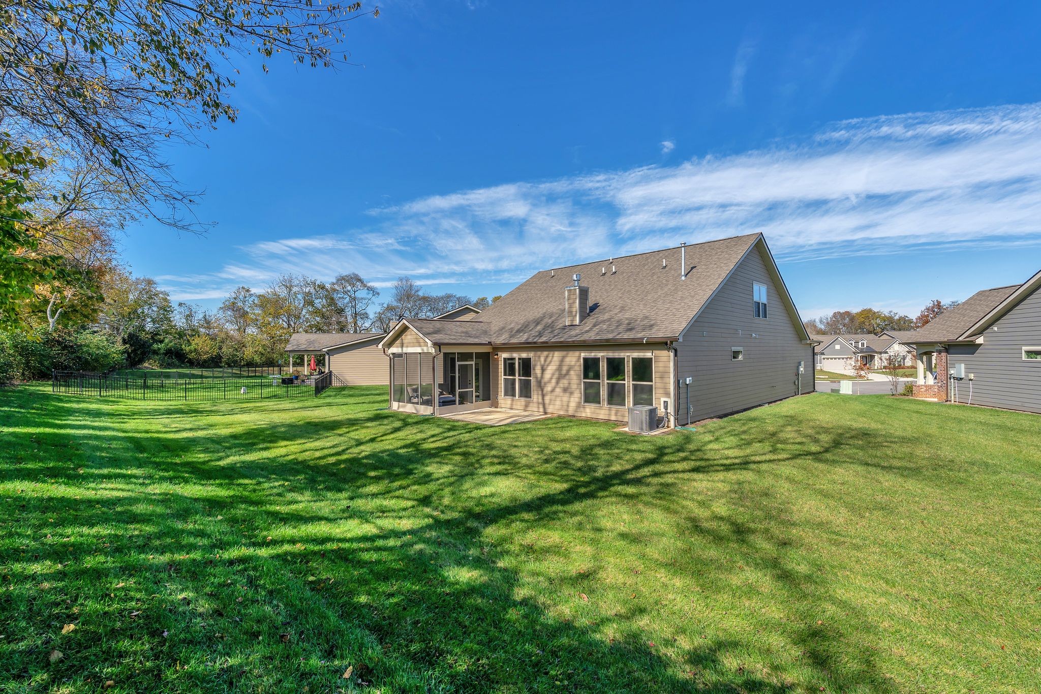 2061 Hardin Place Spring Hill, TN 37174 - Photo 38 of 65 a aerial view of a house with a big yard