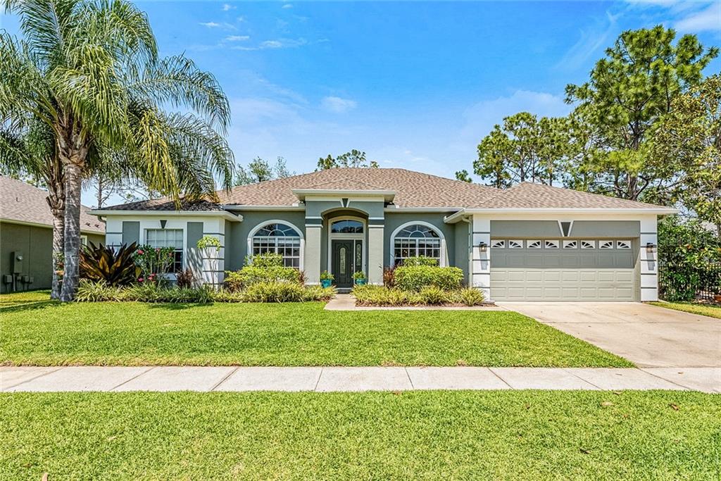 Stunning *MOVE-IN READY* 4BD/3BA HOME with *FRESH INTERIOR & EXTERIOR PAINT, *NEW CARPETS, *UPDATED APPLIANCES with a *LOW HOA* tucked away in the GATED COMMUNITY of the Villages of Rio Pinar.