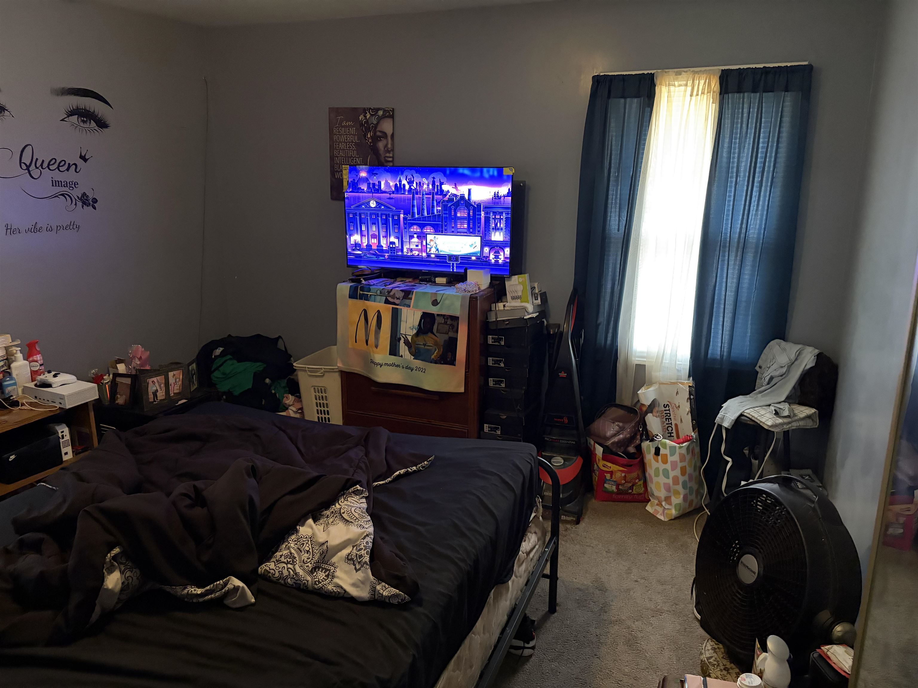 1278 Edith Avenue Memphis, TN 38106 - Photo 16 of 17 a living room with furniture and a flat screen tv