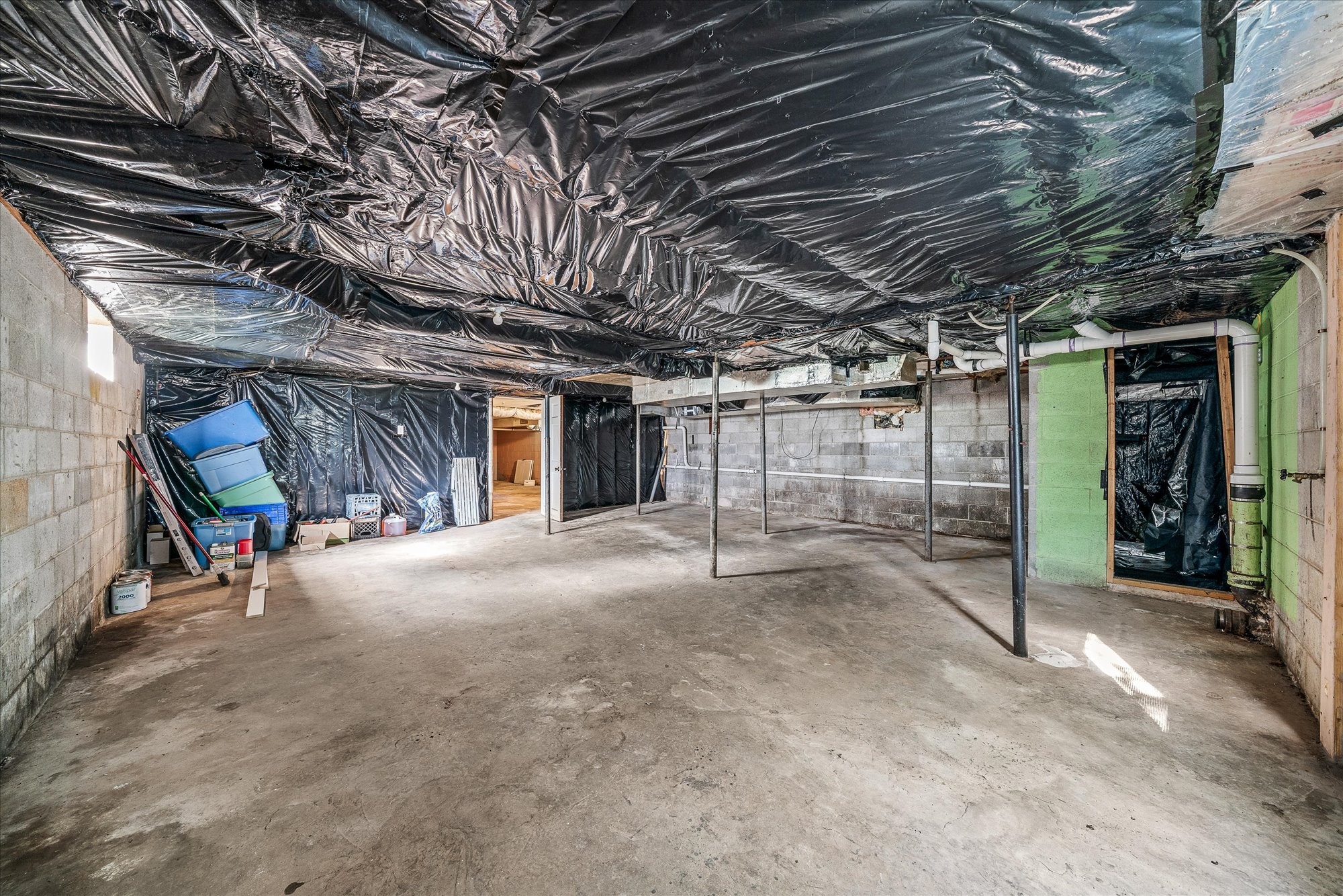 180 Frank Anderson Road Sparta, TN 38583 - Photo 23 of 45 a view of empty room with wooden ceiling