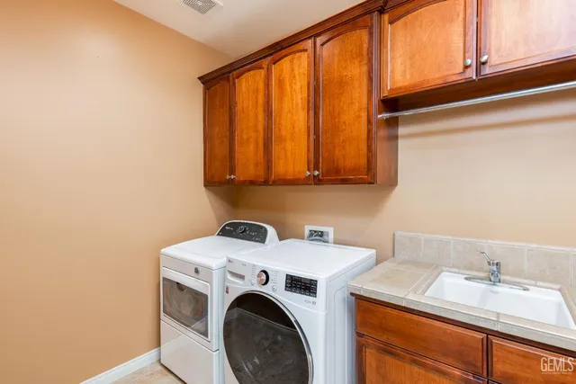 a front view of a house with a garage
