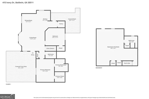 $330,000 | 415 Ivory Drive, Baldwin, GA 30511