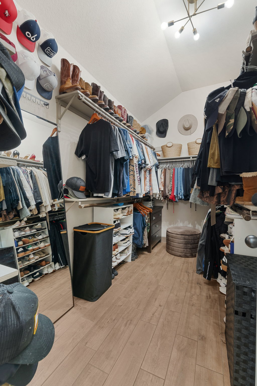 155 Balcones Ridge Way Bertram, TX 78605 - Photo 27 of 37 Walk-in closet with ample storage.