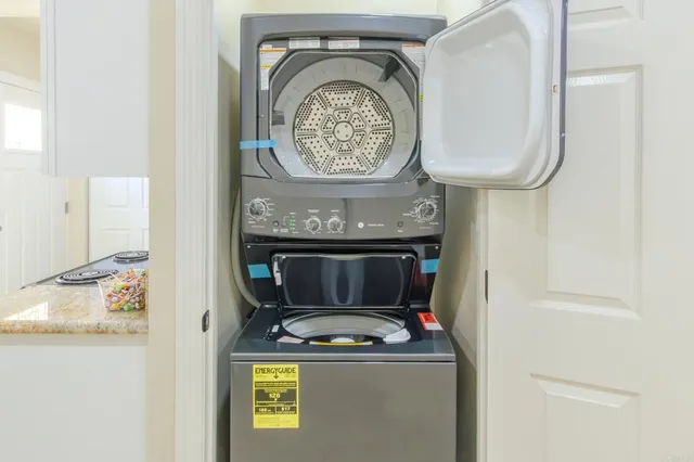 a view of washer and dryer