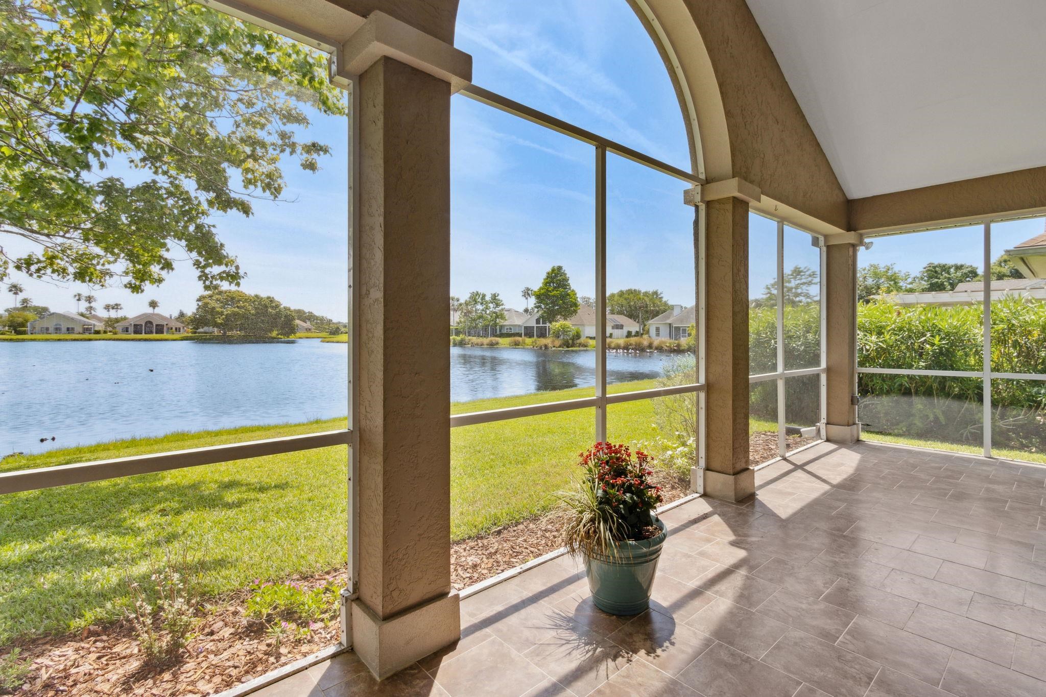 908 Birdie Way St. Augustine, FL 32080 - Photo 28 of 68 a view of lake from a balcony