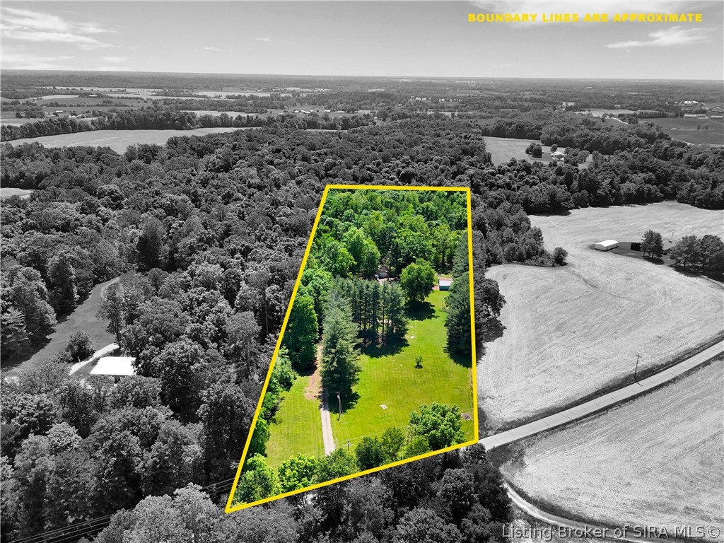 4420 Fox Road Charlestown, IN 47111 - Photo 3 of 94 Aerial of 2nd parcel, 8.9 acres