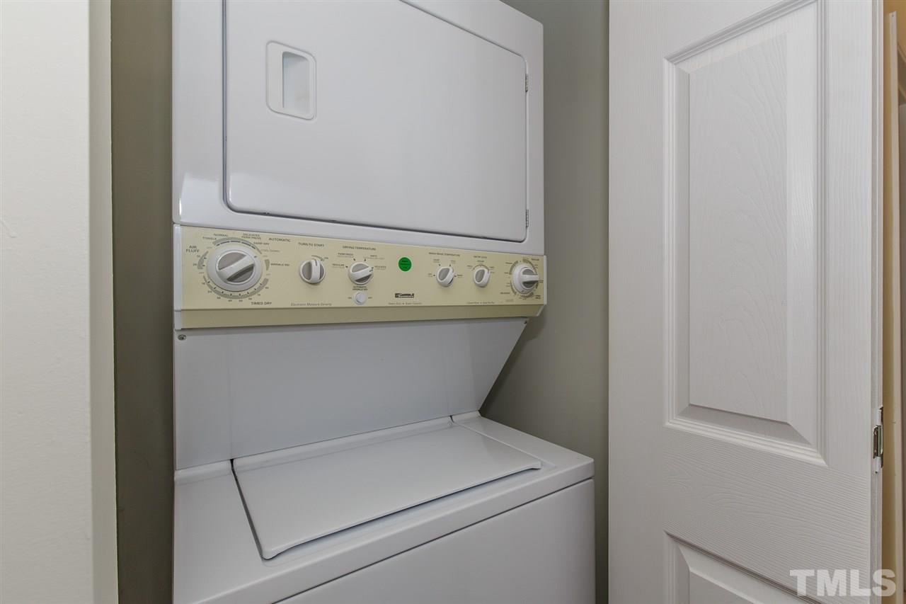 4105 Neal Road, Unit C Durham, NC 27705 - Photo 15 of 22 a close up view of a utility room with dryer and washer