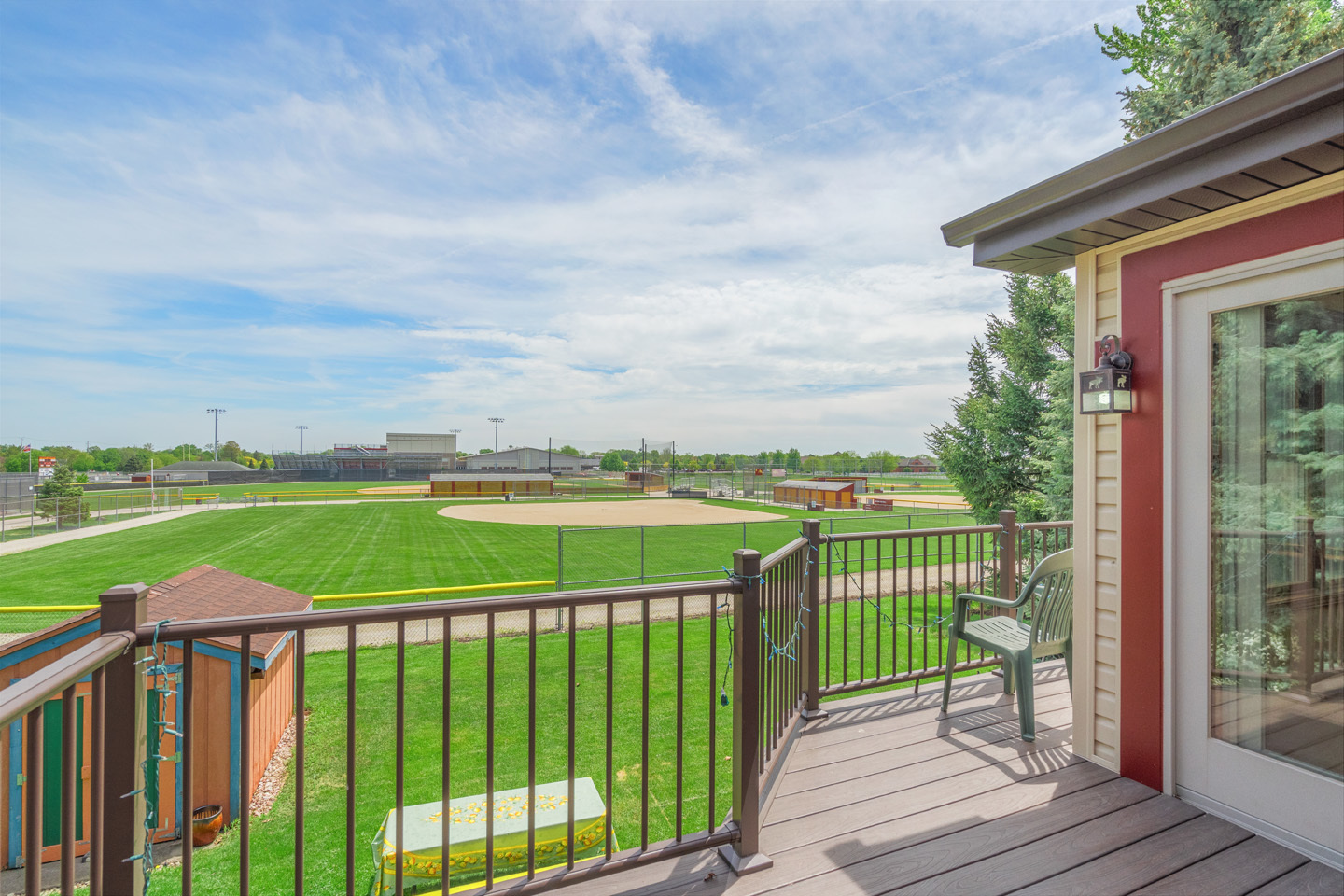 46 Feece Drive Batavia, IL 60510 - Photo 30 of 37 a view of a deck with a garden