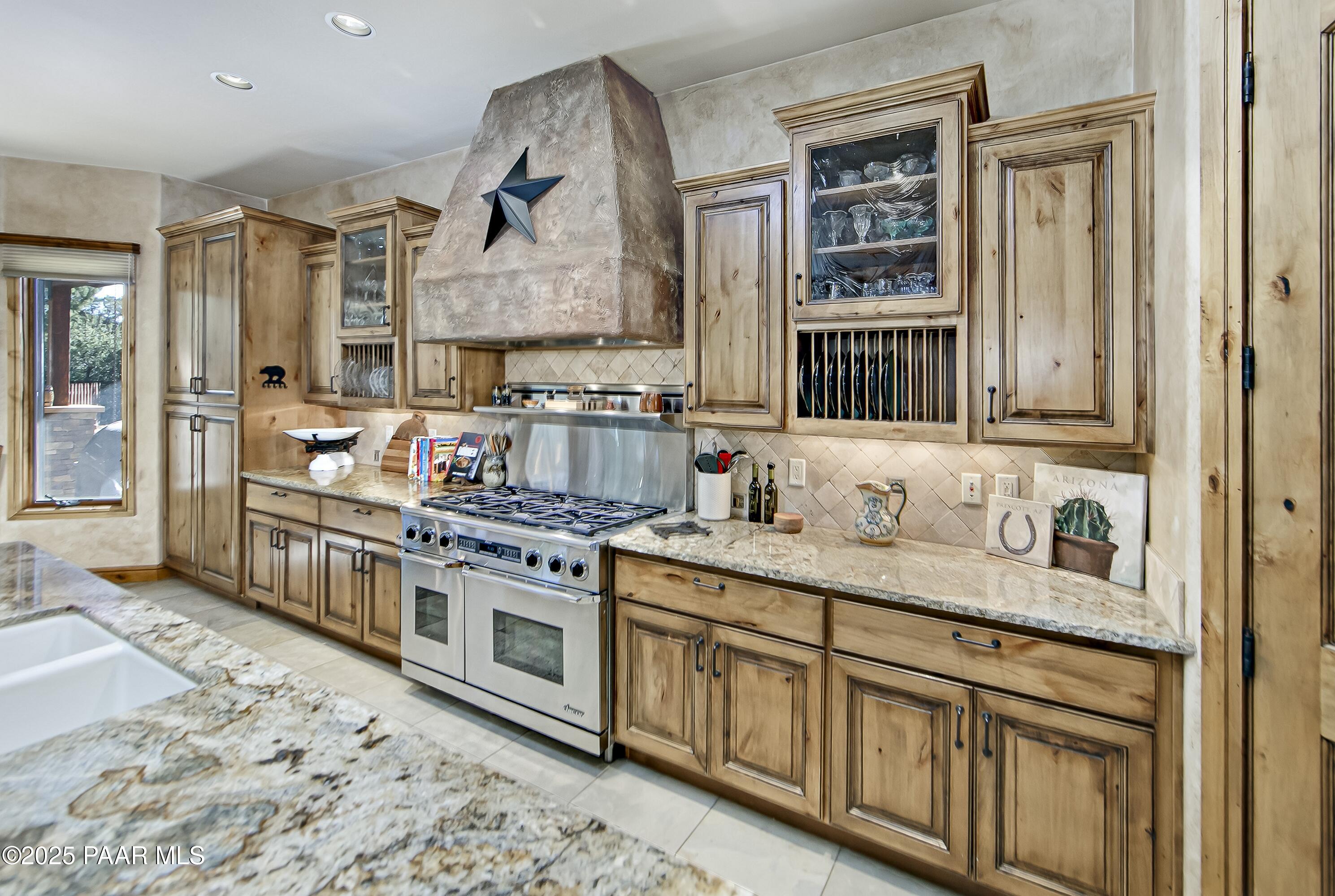 5110 Indian Camp Road Prescott, AZ 86305 - Photo 20 of 79 Alder Cabinetry w/ Plate Racks
