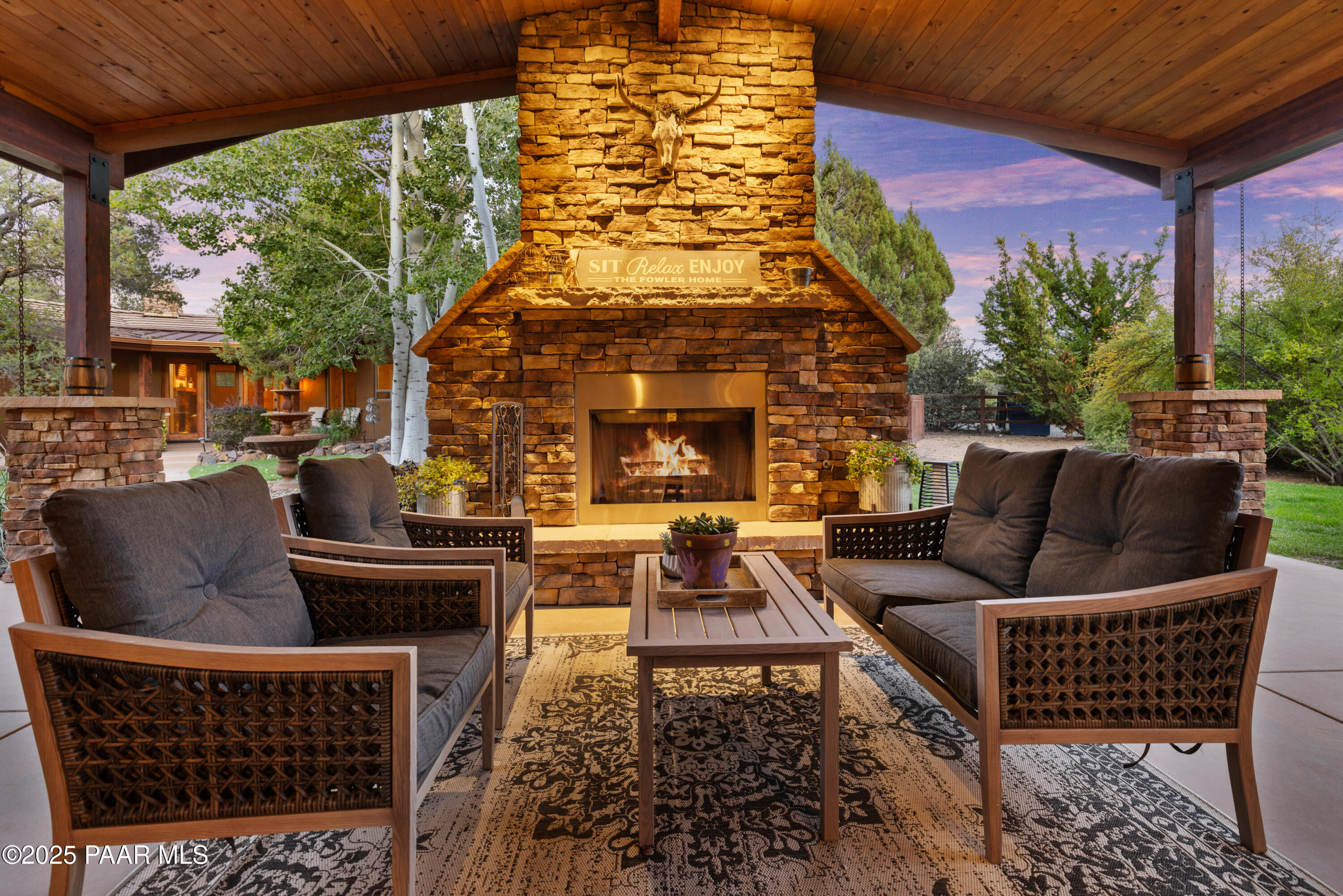 5110 Indian Camp Road Prescott, AZ 86305 - Photo 60 of 79 Covered Rear Patio