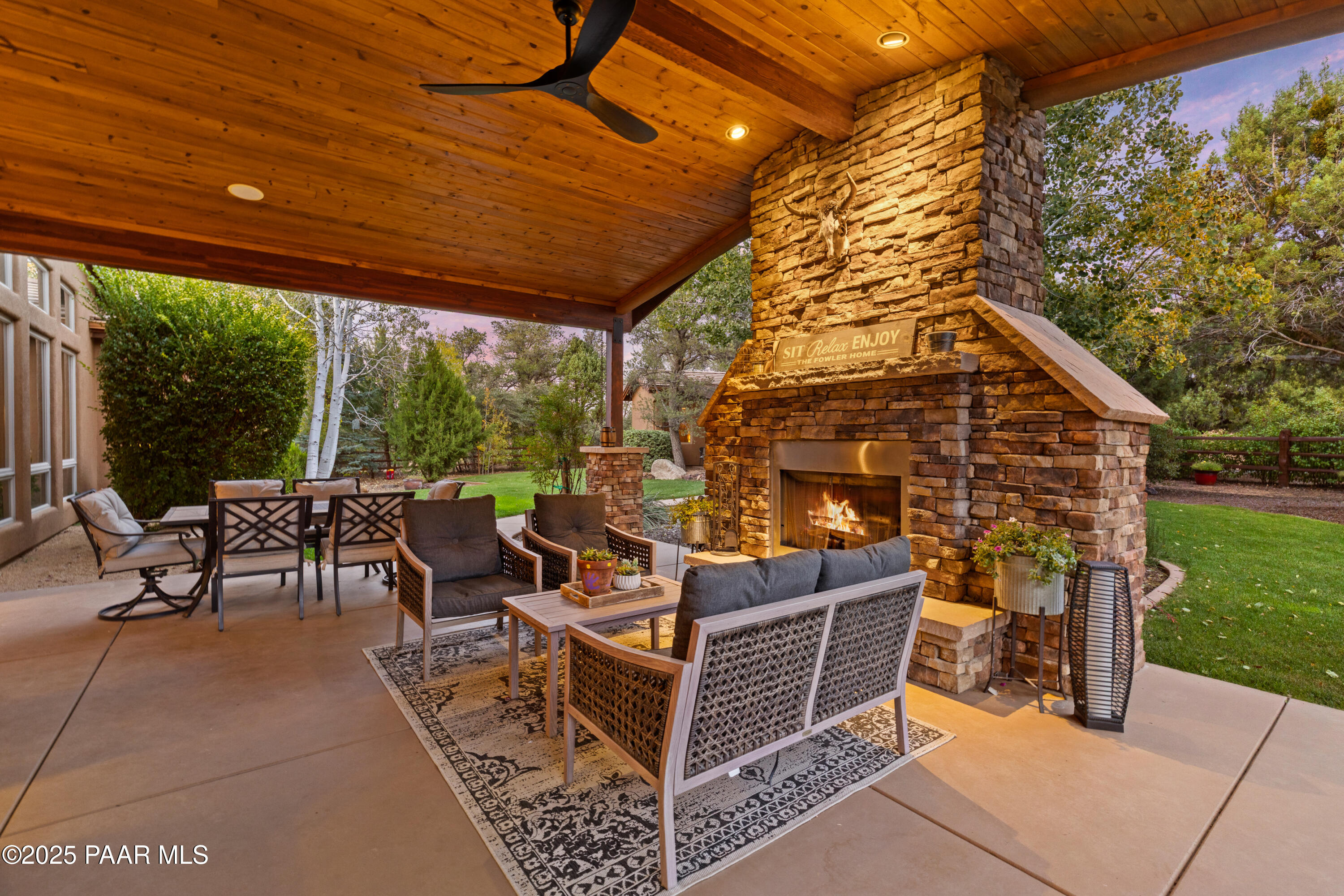 5110 Indian Camp Road Prescott, AZ 86305 - Photo 65 of 79 Cozy Rear Patio