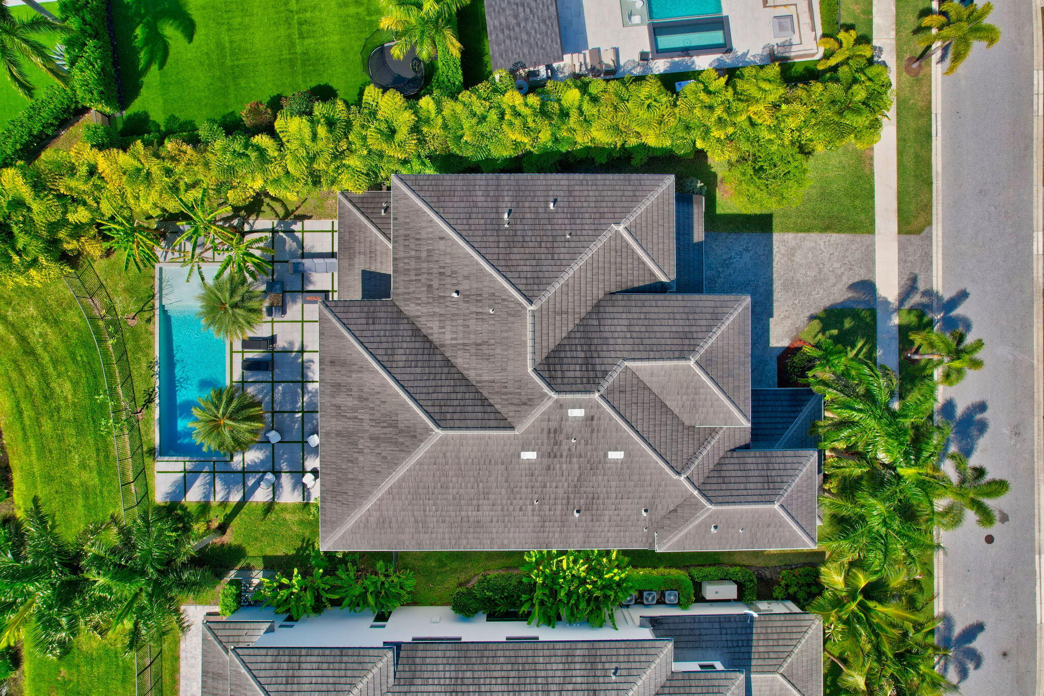 17353 Rosella Road Boca Raton, FL 33496 - Photo 86 of 103 an aerial view of a house with a yard