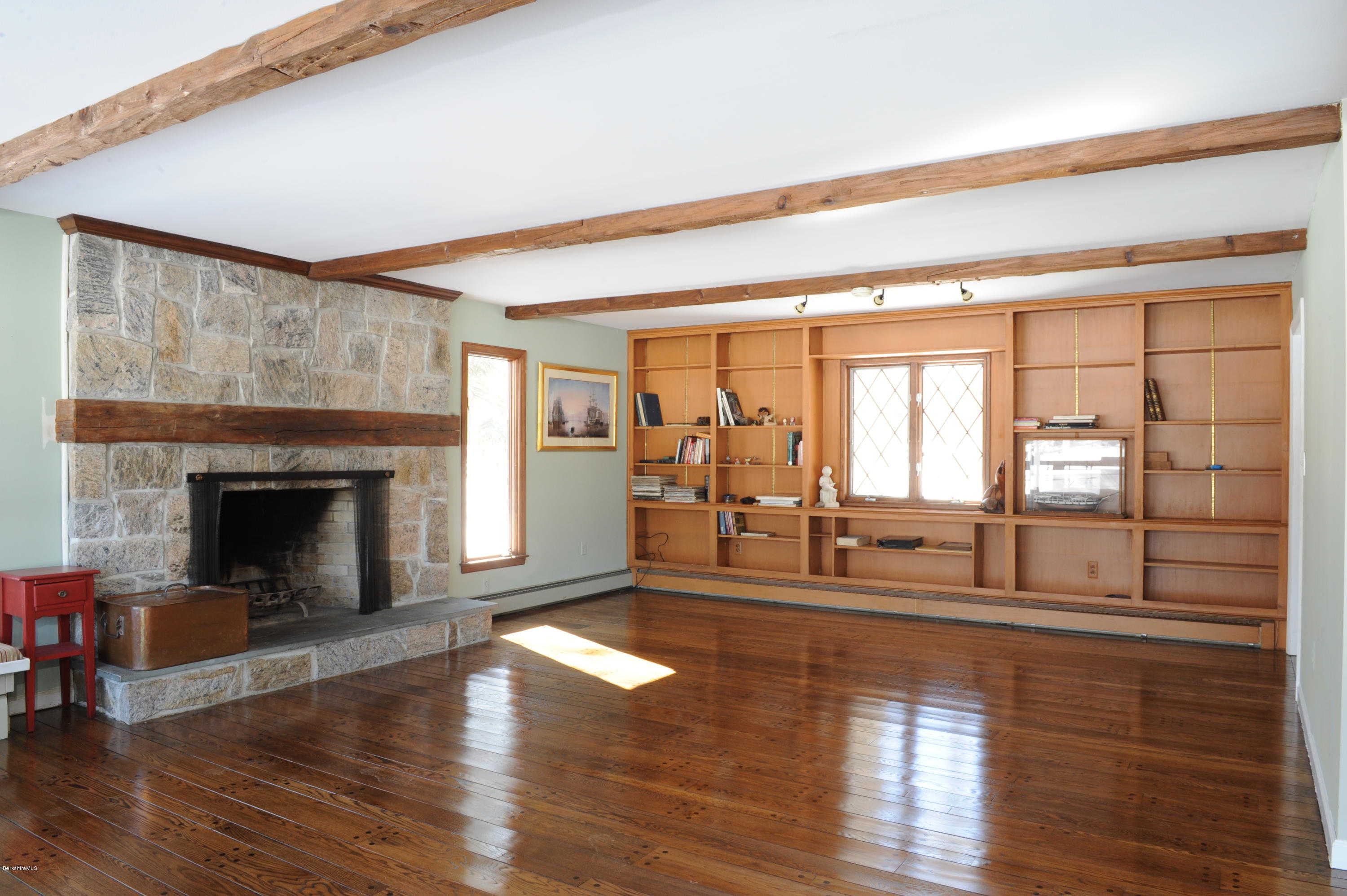 252 Bow Wow Road Sheffield, MA 01257 - Photo 10 of 34 Living Room Fireplace.JPG