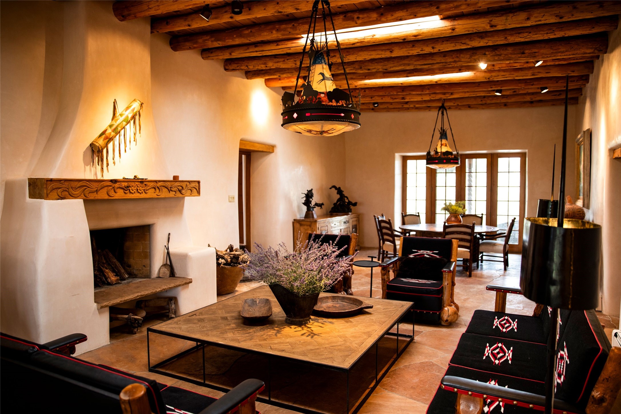 37 Rancho Alegre Road Santa Fe, NM 87508 - Photo 58 of 69 The Ranch House - Lounge