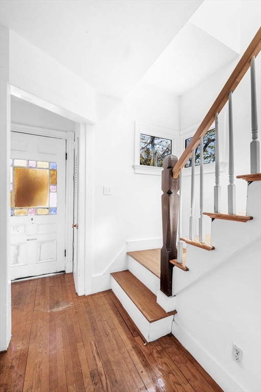2 Lindsey Street Marblehead, MA 01945 - Photo 11 of 19 a view of entryway and hall with wooden floor