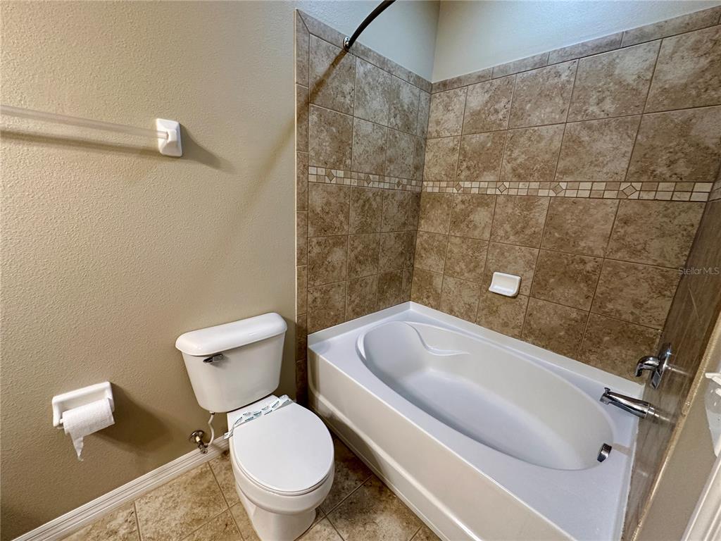 15816 Fishhawk View Drive Lithia, FL 33547 - Photo 19 of 30 a white toilet sitting next to a bath tub