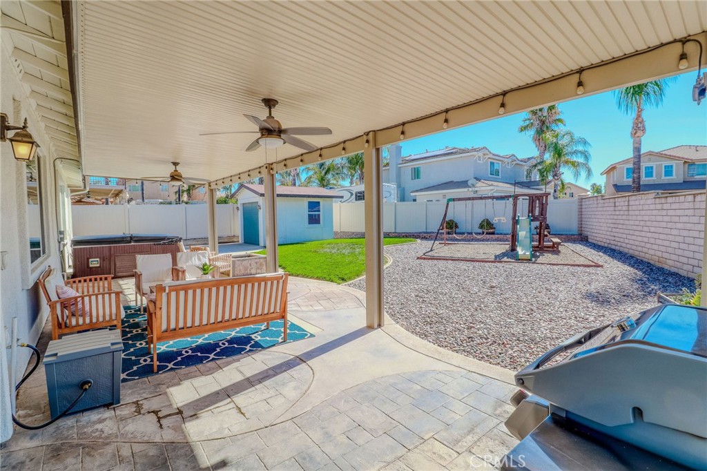 729 Windbound Avenue Beaumont, CA 92223 - Photo 55 of 73 Backyard Patio
