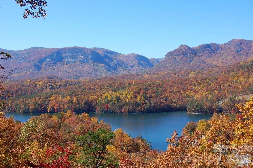 169 Overlook Point Lane Lake Lure, NC 28746 - Photo 2 of 39 a view of lake and mountain