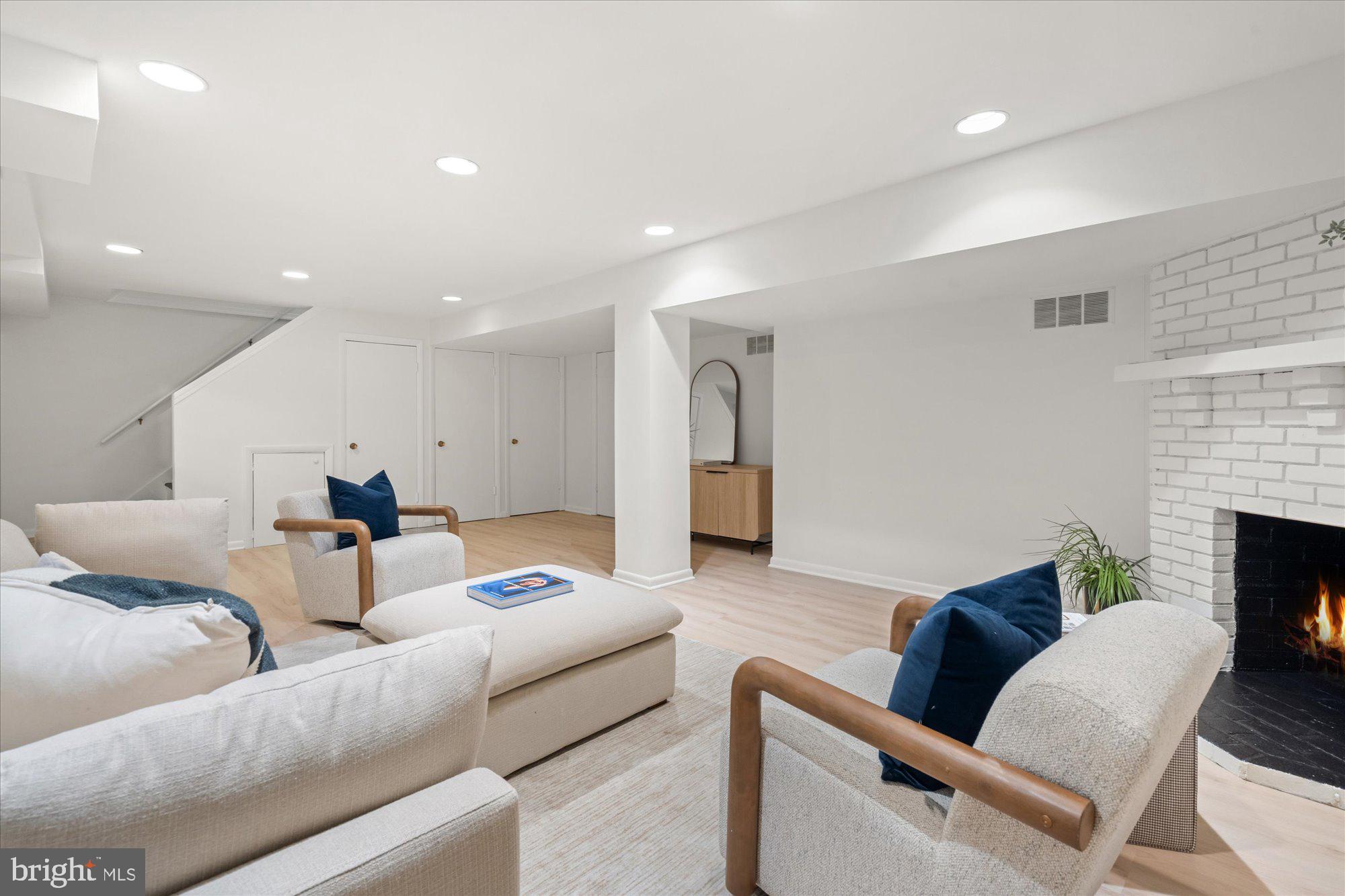 5016 Scarsdale Road Bethesda, MD 20816 - Photo 29 of 37 New LVT flooring and recessed lighting