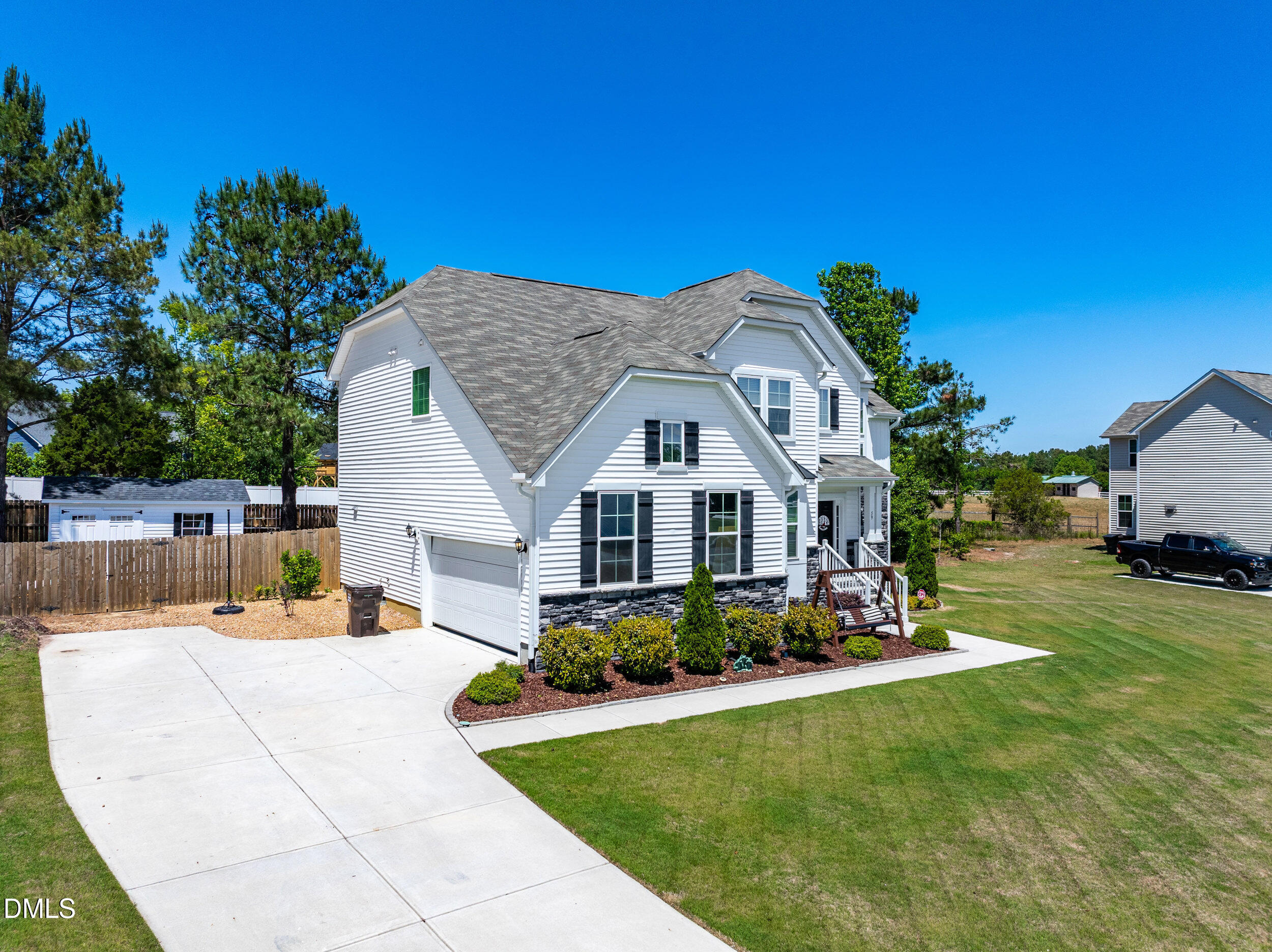 59 Two Belles Court Angier, NC 27501 - Photo 7 of 48 Left Exterior