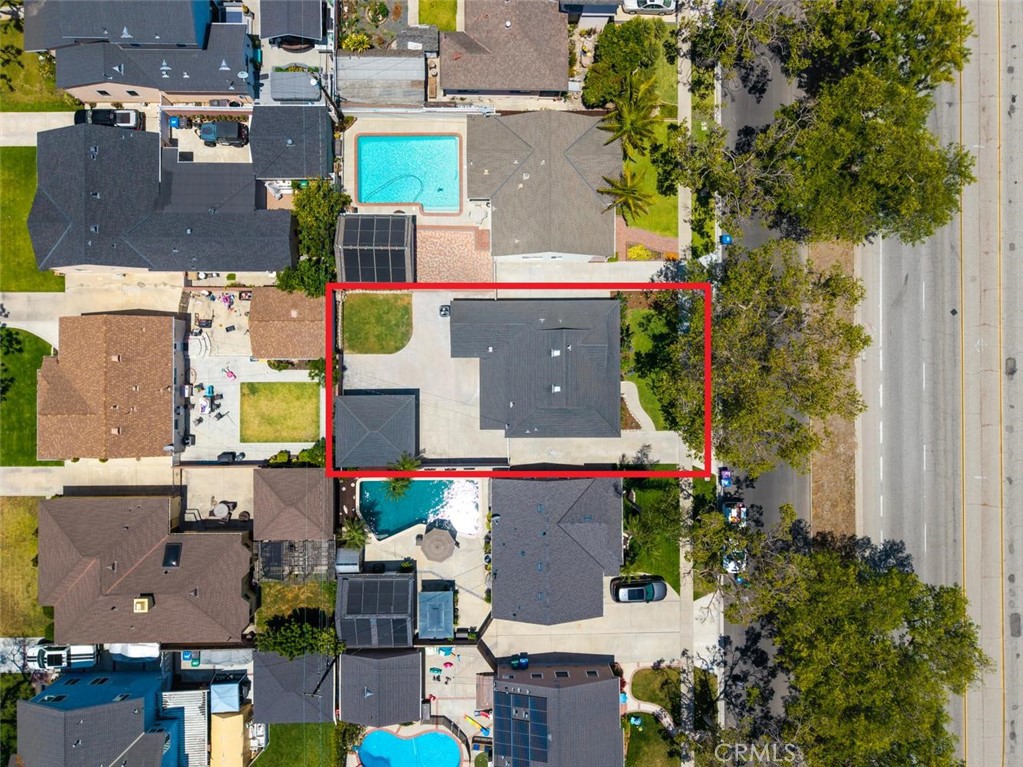3819 North Studebaker Road Long Beach, CA 90808 - Photo 42 of 62 Drone view of rooftop.