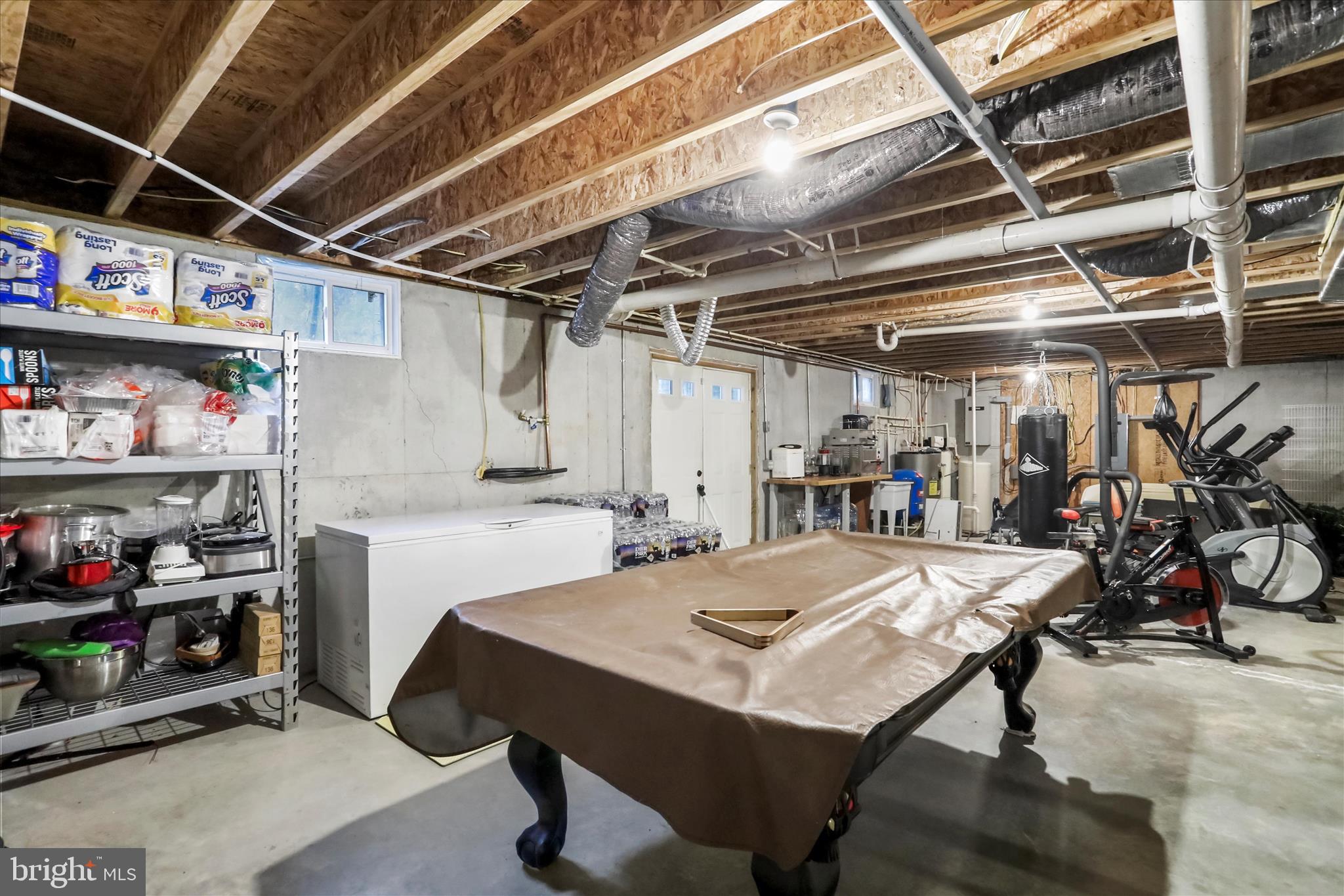 12542 Turkey Farm Road Northeast Little Orleans, MD 21766 - Photo 35 of 77 Partially Finished Basement