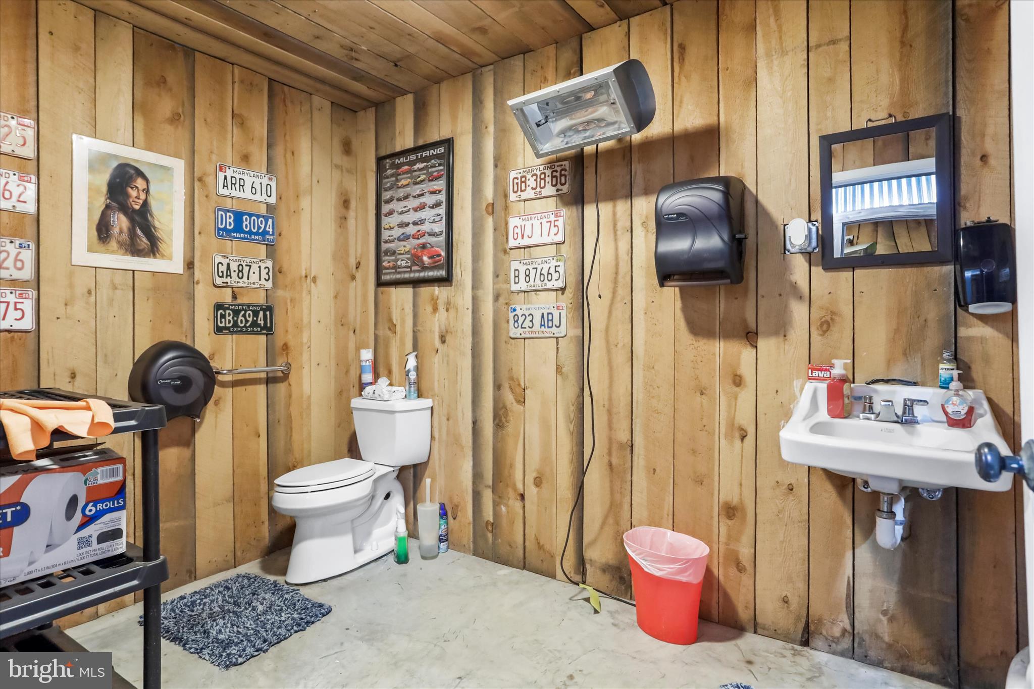 12542 Turkey Farm Road Northeast Little Orleans, MD 21766 - Photo 55 of 77 a bathroom with a sink toilet and shower
