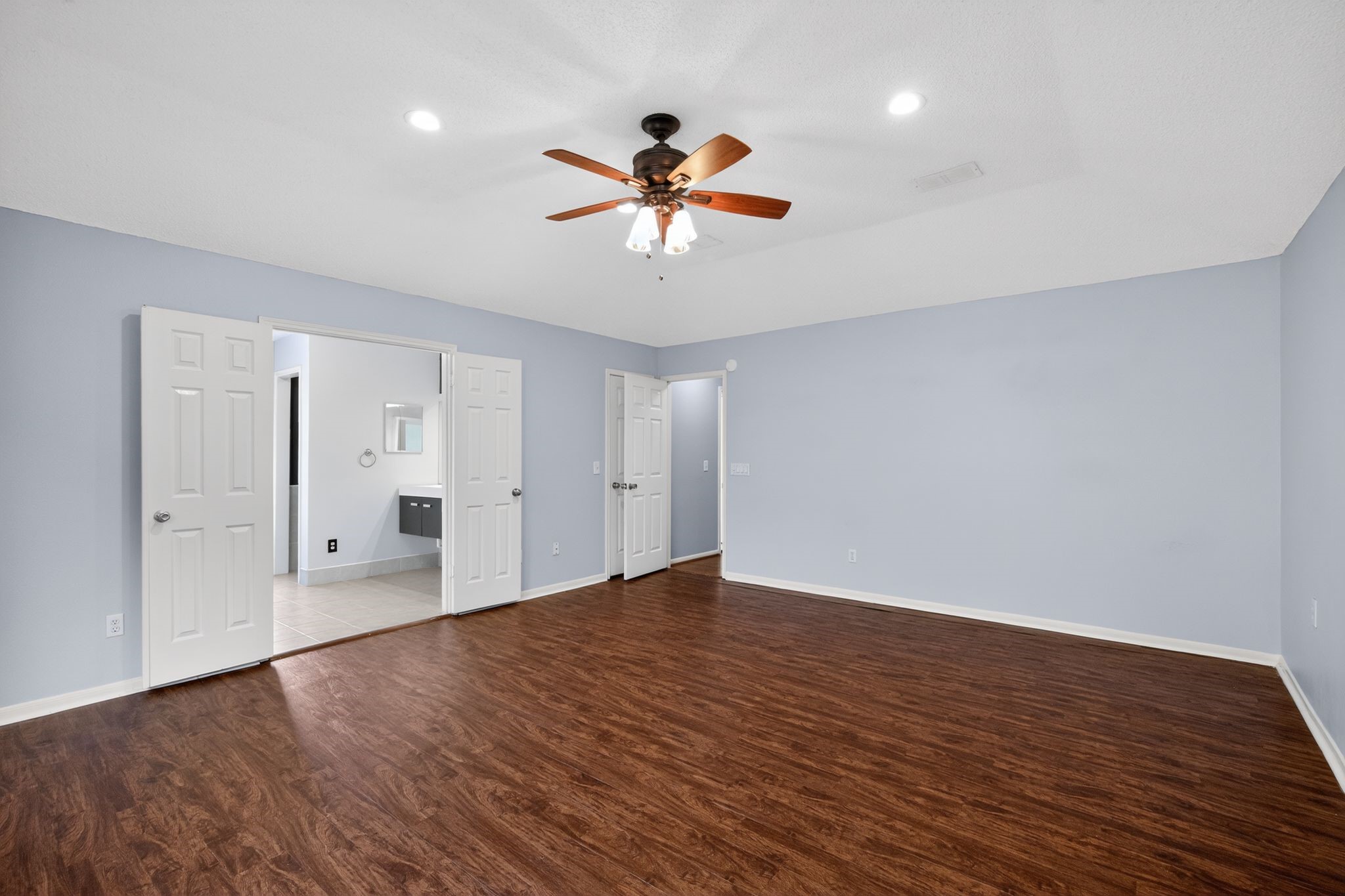 918 Long Prairie Drive Katy, TX 77450 - Photo 21 of 30 a view of empty room with wooden floor