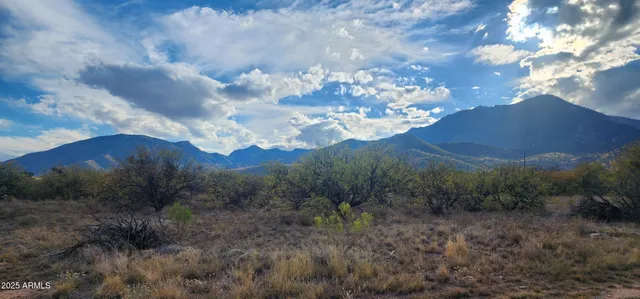 a view of lake with mountain