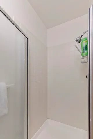 a close view of closet