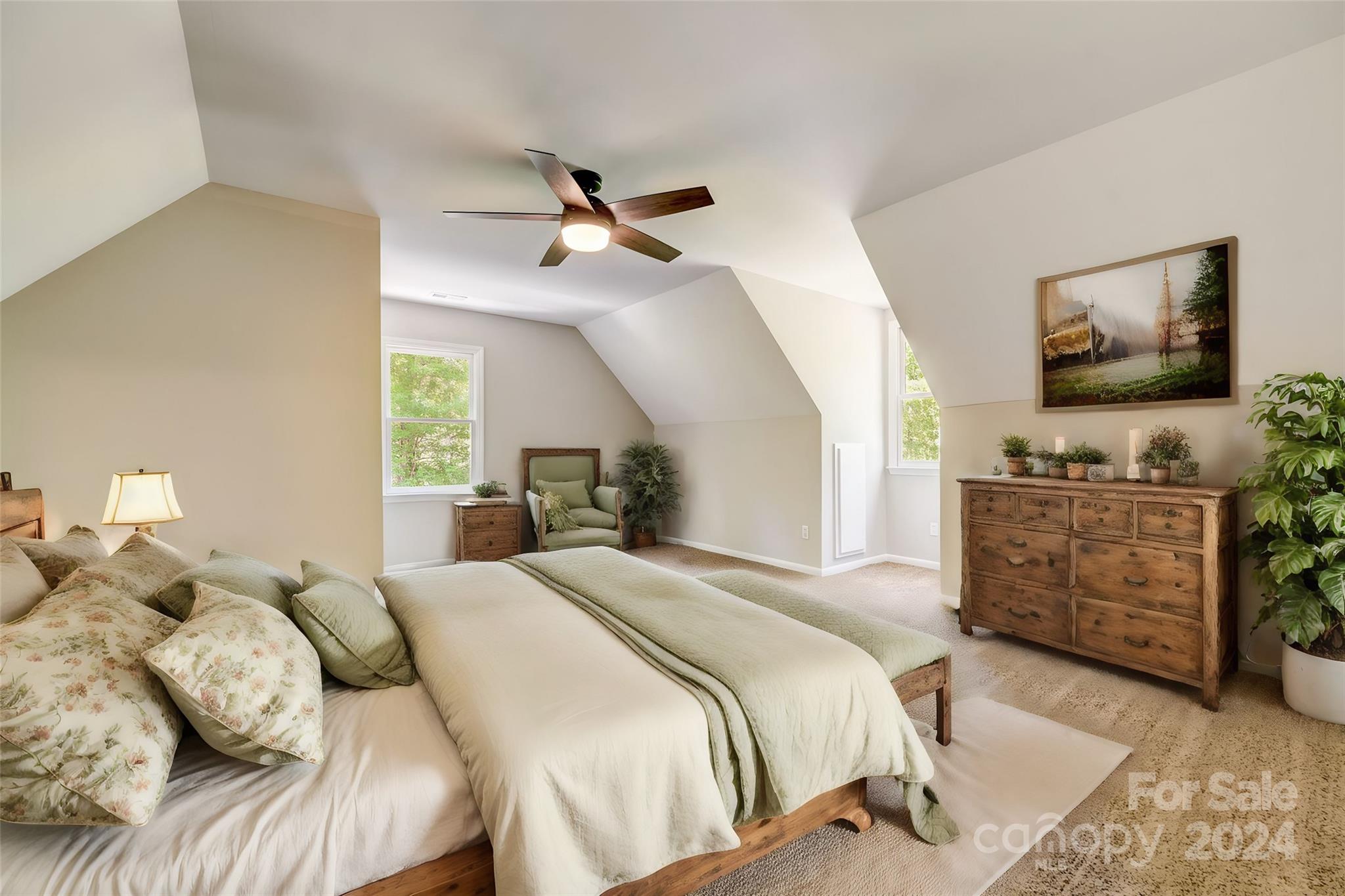 16218 Barbee Road Stanfield, NC 28163 - Photo 26 of 48 a bedroom with a bed and a window