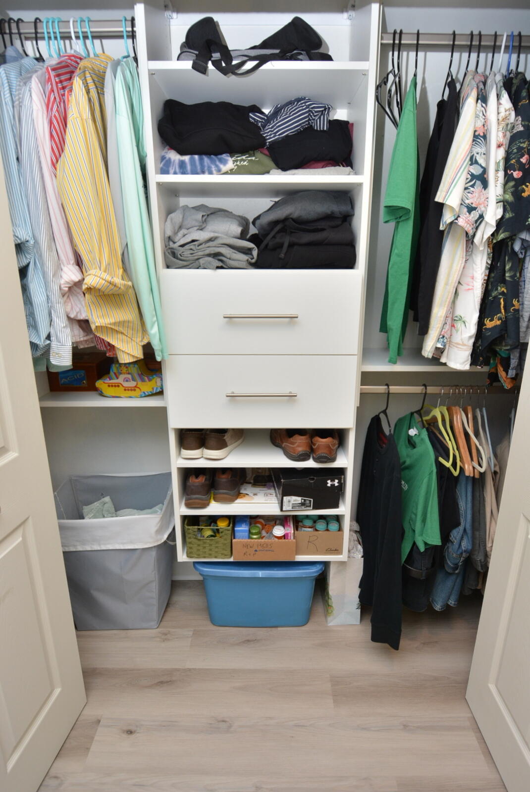 950 South Kanner Highway, Unit TH9 Stuart, FL 34994 - Photo 31 of 51 a view of walk in closet with clothes and shoes