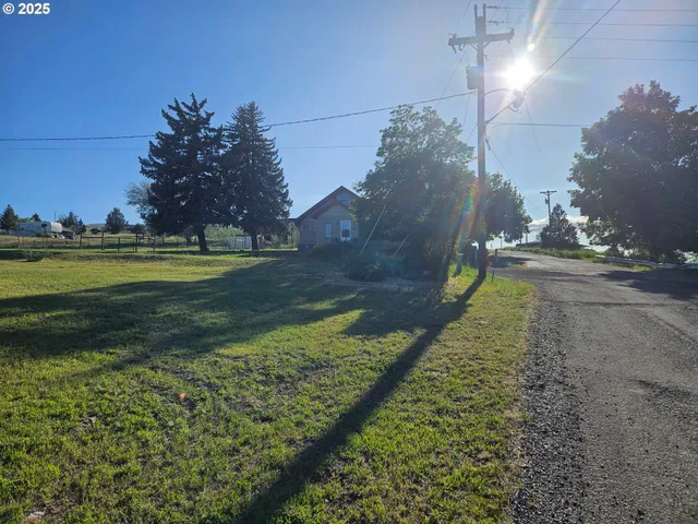 a view of a swimming pool with an outdoor space