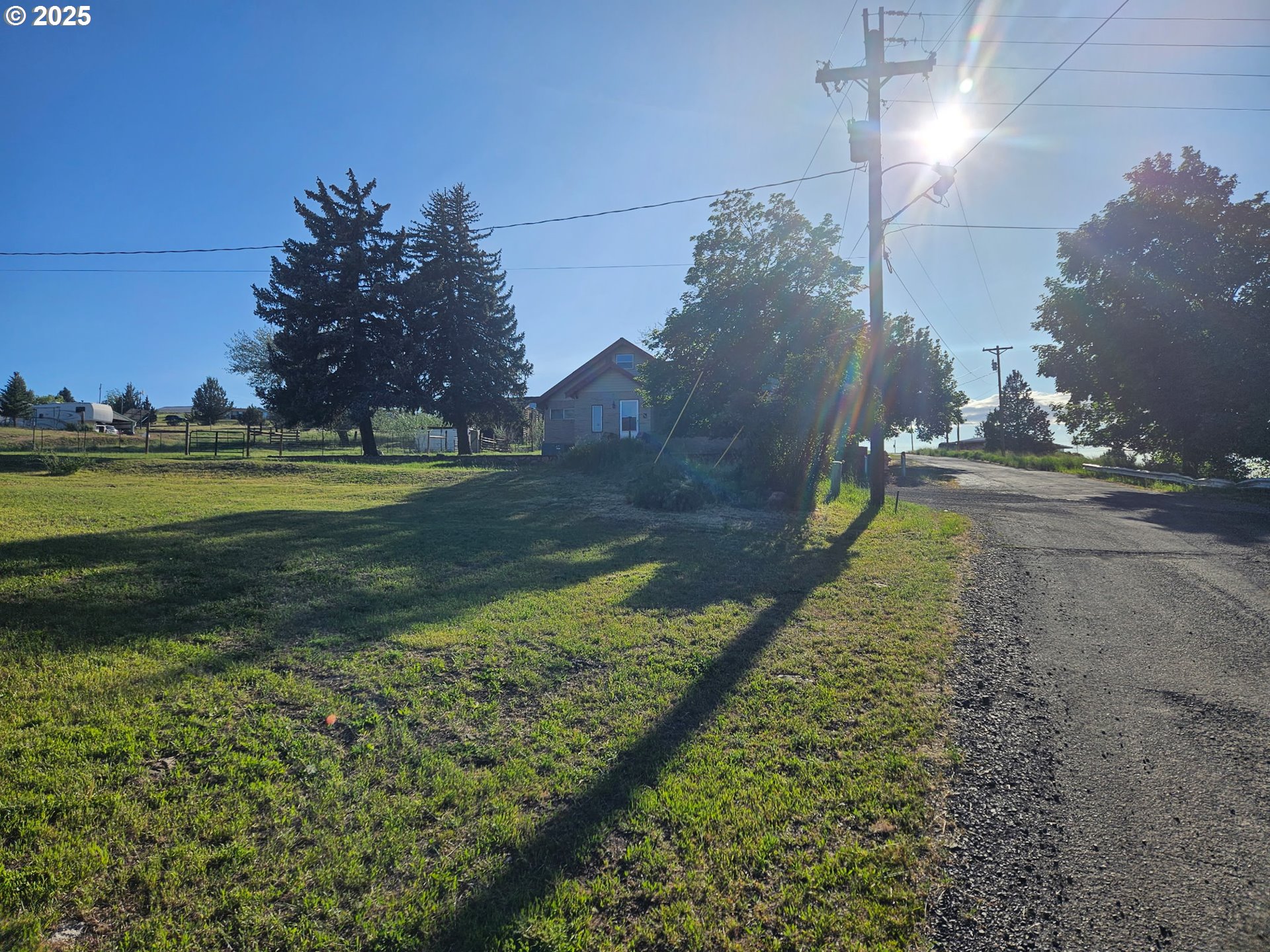 7th Street Fossil, OR 97830 - Photo 2 of 6 a view of a swimming pool with an outdoor space