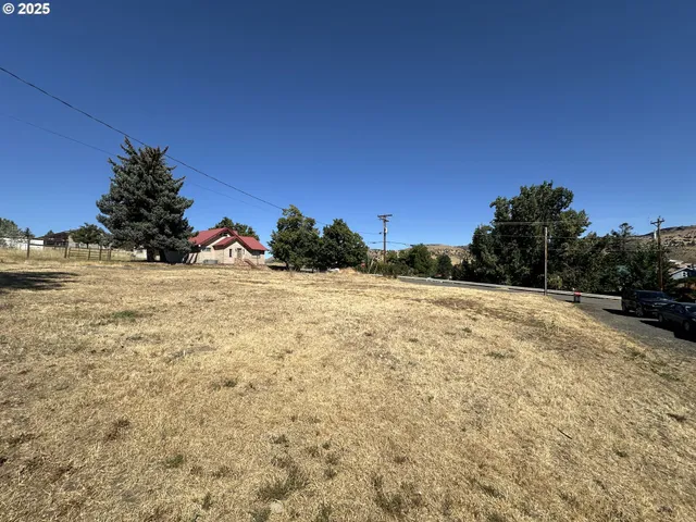 a view of large yard with green space