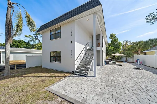 a view of a house with a sink
