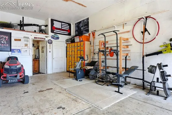 a view of gym