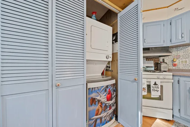 a view of storage and utility room