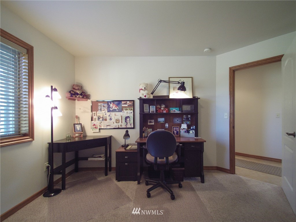 247 Jake Way Sequim, WA 98382 - Photo 15 of 40 a view of a workspace with furniture and a workspace